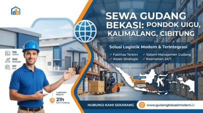 Sewa Gudang Bekasi: Pondok Ungu, Kalimalang, dan Cibitung untuk Logistik Modern