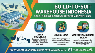 Build-to-Suit Warehouse Indonesia: Solusi Gudang Khusus untuk Kebutuhan Spesifik Anda