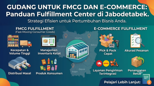 Gudang untuk FMCG dan E-Commerce: Panduan Fulfillment Center di Jabodetabek